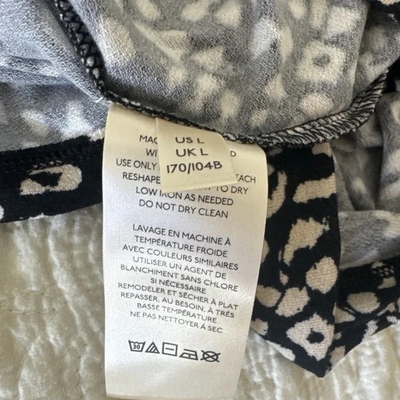 Free People Black and White Mini Dress - Picture 9 of 10